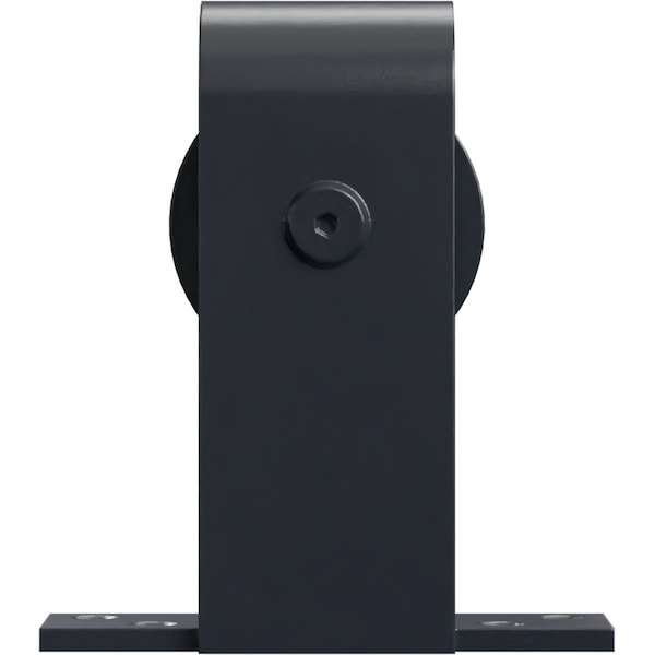 Ekena Millwork Premium J-Top Mount Roller Hanger w/ Bolts for Barn Door for 1 3/8" to 2 1/4" Doors, Dark Gray GB60010RDG - main